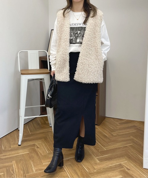 apres jour（アプレジュール）の「アソートデザインTシャツ【ZOZOTOWN限定アイテム】（Tシャツ/カットソー・レディース・ブラック系その他/オフホワイト/ホワイト系その他/ピンク・X-LARGE/フリー）」の12枚目の写真