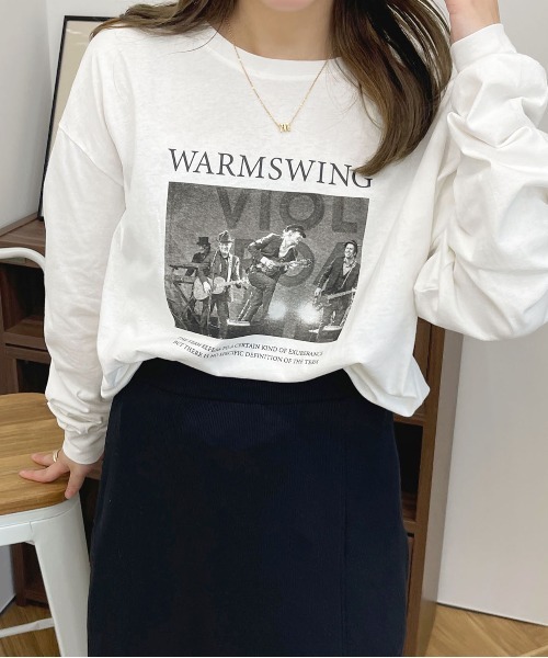apres jour（アプレジュール）の「アソートデザインTシャツ【ZOZOTOWN限定アイテム】（Tシャツ/カットソー・レディース・ブラック系その他/オフホワイト/ホワイト系その他/ピンク・X-LARGE/フリー）」の5枚目の写真