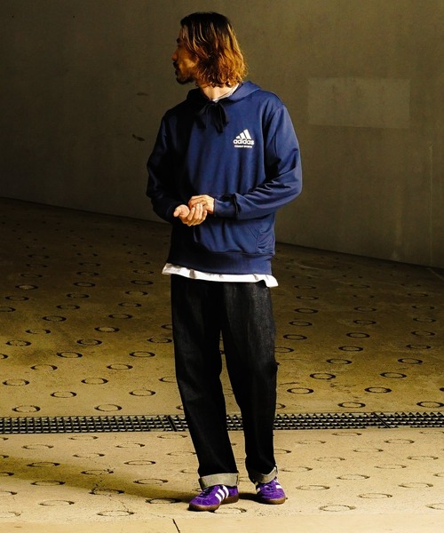 adidas（アディダス）の「【adidas combat sports】アディダスコンバットスポーツ  Hoodie  スウェット/パーカー/長袖（パーカー・メンズ・ブラック×ホワイト/ブラック×ゴールド/ナチュラル/ネイビー×ホワイト/グレー×ホワイト・M/XL/2XL/L）」の12枚目の写真