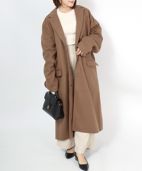 Salong hameu(サロン ハミュー)の「合皮フェイクレザー ハンドバッグ/ショルダーバッグ(ハンドバッグ・レディース・ネイビー/ベージュ/ブラック・FREE)」の22枚目の写真