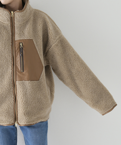 Deuxieme Classe（ドゥーズィエムクラス）の「BOA ZIP ブルゾン