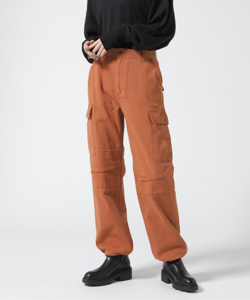 AVIREX（アヴィレックス）の「CARGO PANTS/ カーゴパンツ（カーゴパンツ・レディース・オリーブ系/レンガ/ブラック・L/M/S）」の16枚目の写真