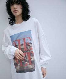 ADAM ET ROPE' | 【THE MET × ADAM ET ROPE'】LOGO PHOTO LONG SLEEVE TEE(Tシャツ/カットソー)