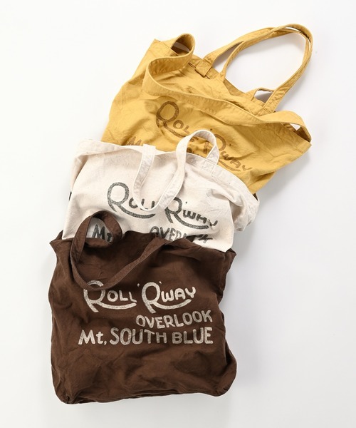 45R(フォーティファイブアール)の「45星バッグ(大)(トートバッグ・レディース・オフホワイト/ブラウン/マスタード・FREE)」の9枚目の写真