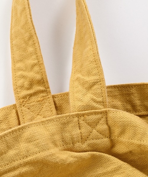 45R(フォーティファイブアール)の「45星バッグ(大)(トートバッグ・レディース・オフホワイト/ブラウン/マスタード・FREE)」の5枚目の写真