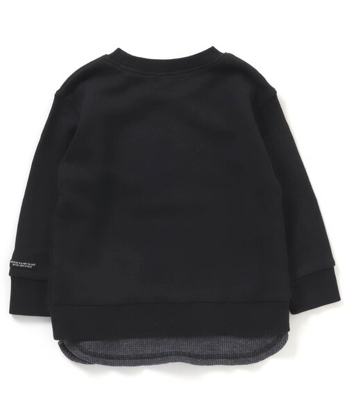 F.O.KIDS(エフオーキッズ)の「ガーメントダイレイヤードライクトレーナー(スウェット・キッズ・レッド/パープル/ベージュ/ブラック/カーキ・80/90/95/100/110/120/130/140)」の10枚目の写真