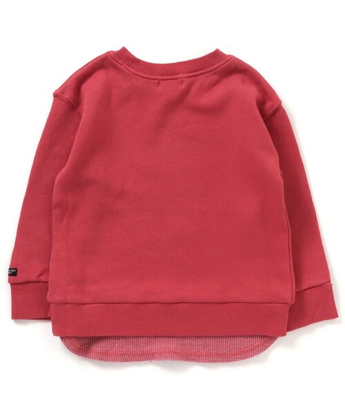 F.O.KIDS(エフオーキッズ)の「ガーメントダイレイヤードライクトレーナー(スウェット・キッズ・レッド/パープル/ベージュ/ブラック/カーキ・80/90/95/100/110/120/130/140)」の13枚目の写真
