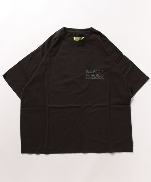 BANKS(バンクス)の「DESIGN TEE/BANKS(バンクス)半袖Tシャツ(Tシャツ/カットソー・メンズ・ライトグリーン/オレンジ/ライトイエロー/ブラック・MEDIUM/LARGE/X-LARGE/SMALL/X-SMALL)」の2枚目の写真