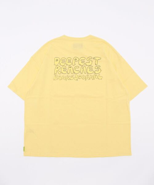 BANKS(バンクス)の「DESIGN TEE/BANKS(バンクス)半袖Tシャツ(Tシャツ/カットソー・メンズ・ライトグリーン/オレンジ/ライトイエロー/ブラック・MEDIUM/LARGE/X-LARGE/SMALL/X-SMALL)」の5枚目の写真