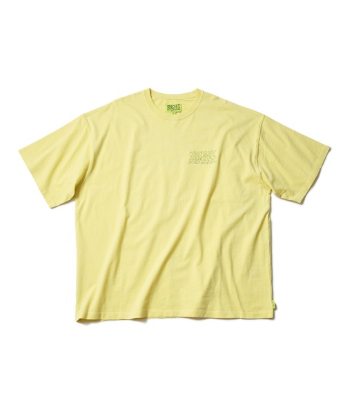 BANKS(バンクス)の「DESIGN TEE/BANKS(バンクス)半袖Tシャツ(Tシャツ/カットソー・メンズ・ライトグリーン/オレンジ/ライトイエロー/ブラック・MEDIUM/LARGE/X-LARGE/SMALL/X-SMALL)」の3枚目の写真