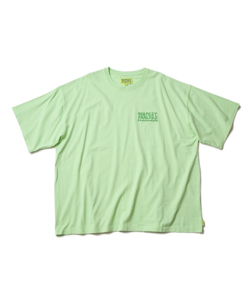 BANKS(バンクス)の「DESIGN TEE/BANKS(バンクス)半袖Tシャツ(Tシャツ/カットソー・メンズ・ライトグリーン/オレンジ/ライトイエロー/ブラック・MEDIUM/LARGE/X-LARGE/SMALL/X-SMALL)」の1枚目の写真