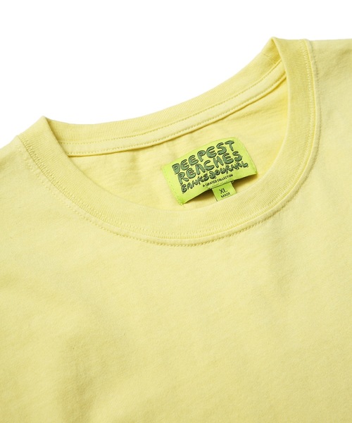 BANKS(バンクス)の「DESIGN TEE/BANKS(バンクス)半袖Tシャツ(Tシャツ/カットソー・メンズ・ライトグリーン/オレンジ/ライトイエロー/ブラック・MEDIUM/LARGE/X-LARGE/SMALL/X-SMALL)」の9枚目の写真