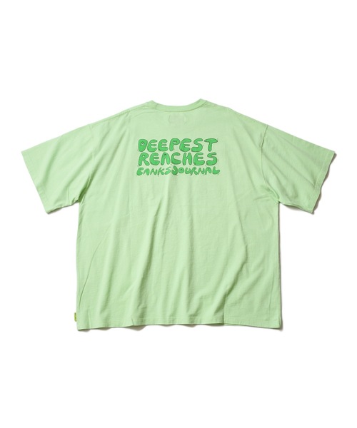 BANKS(バンクス)の「DESIGN TEE/BANKS(バンクス)半袖Tシャツ(Tシャツ/カットソー・メンズ・ライトグリーン/オレンジ/ライトイエロー/ブラック・MEDIUM/LARGE/X-LARGE/SMALL/X-SMALL)」の6枚目の写真