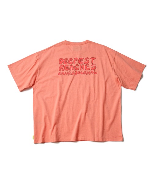 BANKS(バンクス)の「DESIGN TEE/BANKS(バンクス)半袖Tシャツ(Tシャツ/カットソー・メンズ・ライトグリーン/オレンジ/ライトイエロー/ブラック・MEDIUM/LARGE/X-LARGE/SMALL/X-SMALL)」の8枚目の写真