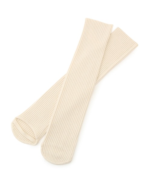 NERGY（ナージー）の「ニットアームガード（手袋・レディース・チャコールグレー/ブルー/オフホワイト・FREE）」の13枚目の写真