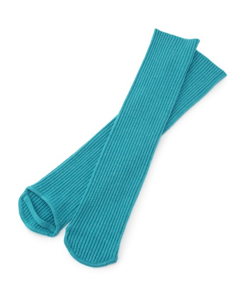 NERGY（ナージー）の「ニットアームガード（手袋・レディース・チャコールグレー/ブルー/オフホワイト・FREE）」の14枚目の写真