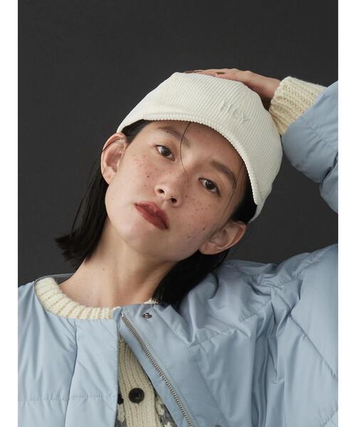 AMERICAN HOLIC（アメリカンホリック）の「コーデュロイキャップ（キャップ・レディース・ベージュ/ブラック/アイボリー/テラコッタ・FREE）」の10枚目の写真