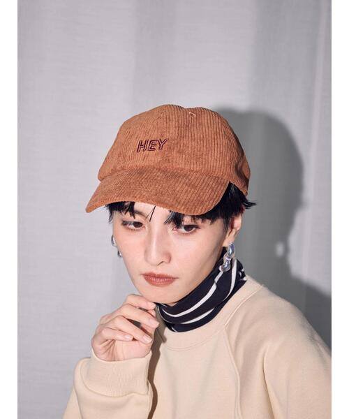 AMERICAN HOLIC（アメリカンホリック）の「コーデュロイキャップ（キャップ・レディース・ベージュ/ブラック/アイボリー/テラコッタ・FREE）」の13枚目の写真