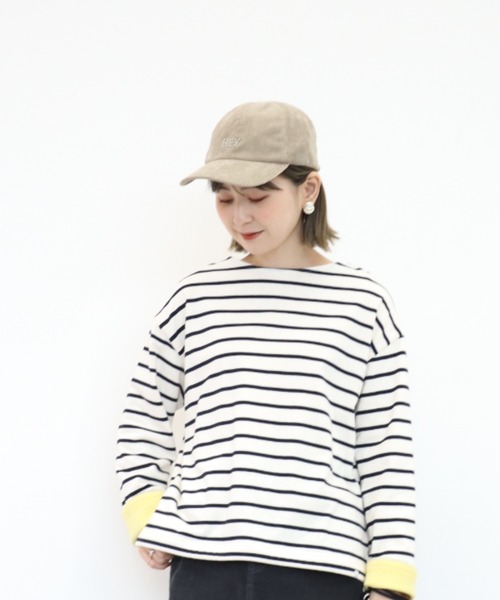 AMERICAN HOLIC（アメリカンホリック）の「コーデュロイキャップ（キャップ・レディース・ベージュ/ブラック/アイボリー/テラコッタ・FREE）」の5枚目の写真