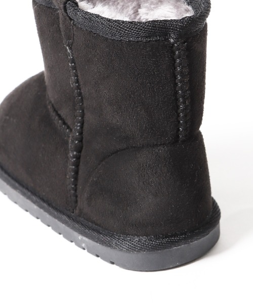 F.O.KIDS(エフオーキッズ)の「F.O.KIDS/エフオーキッズ ボアブーツトドラー(ブーツ・キッズ・ベージュ/ブラウン/ブラック/ブラウン系/ピンク・18/20/19)」の8枚目の写真