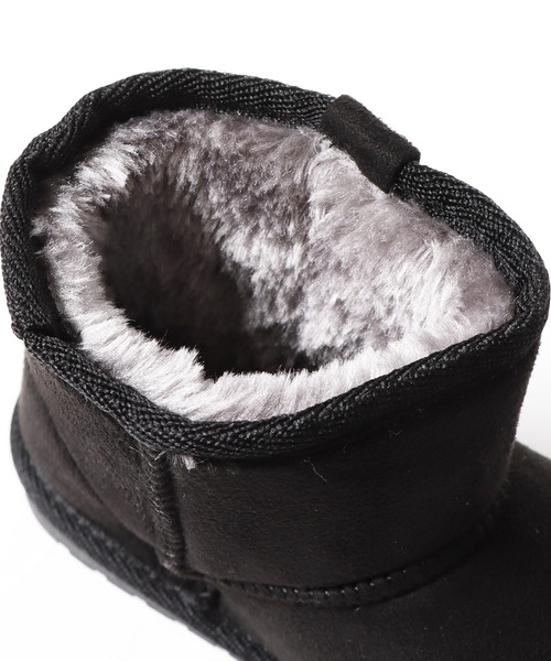 F.O.KIDS(エフオーキッズ)の「F.O.KIDS/エフオーキッズ ボアブーツトドラー(ブーツ・キッズ・ベージュ/ブラウン/ブラック/ブラウン系/ピンク・18/20/19)」の10枚目の写真