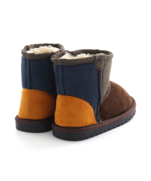 F.O.KIDS(エフオーキッズ)の「F.O.KIDS/エフオーキッズ ボアブーツトドラー(ブーツ・キッズ・ベージュ/ブラウン/ブラック/ブラウン系/ピンク・18/20/19)」の15枚目の写真