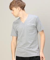 MONKEY TIME | ＜monkey time＞ エンブロ 1POC Vネック Tシャツ◆(Tシャツ/カットソー)