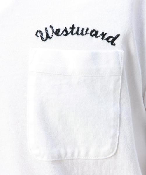 MONKEY TIME（モンキータイム）の「＜monkey time＞ エンブロ 1POC Vネック Tシャツ◆（Tシャツ/カットソー・メンズ・ホワイト/ブラック/グレー/オリーブ/ライトブルー/ネイビー・MEDIUM/SMALL/LARGE）」の12枚目の写真