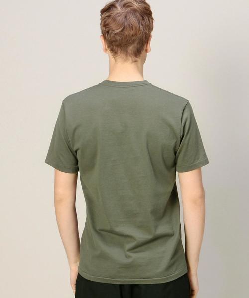 MONKEY TIME（モンキータイム）の「＜monkey time＞ エンブロ 1POC Vネック Tシャツ◆（Tシャツ/カットソー・メンズ・ホワイト/ブラック/グレー/オリーブ/ライトブルー/ネイビー・MEDIUM/SMALL/LARGE）」の13枚目の写真