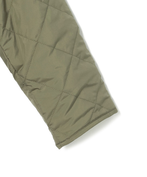 Petit Honfleur（プチオンフルール）の「裏ボアキルティングコート（ダウンジャケット/コート・レディース・ブラック/カーキ・11号/13号/9号）」の5枚目の写真