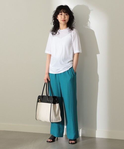 ORSETTO（オルセット）の「ORSETTO / キャンバス レザー トートバッグ 