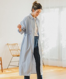 BAYFLOW | アソートストライプシャツワンピース(ワンピース)