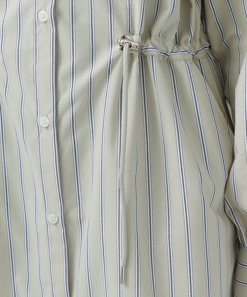 BAYFLOW（ベイフロー）の「アソートストライプシャツワンピース（ワンピース・レディース・ベージュ/その他1/ライトブルー・SMALL/MEDIUM）」の22枚目の写真