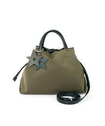 ≪追加≫星チャーム付き★ナイロントートバッグ