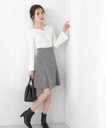 PROPORTION BODY DRESSING | ツイードミニスカート / 1213120213(スカート)