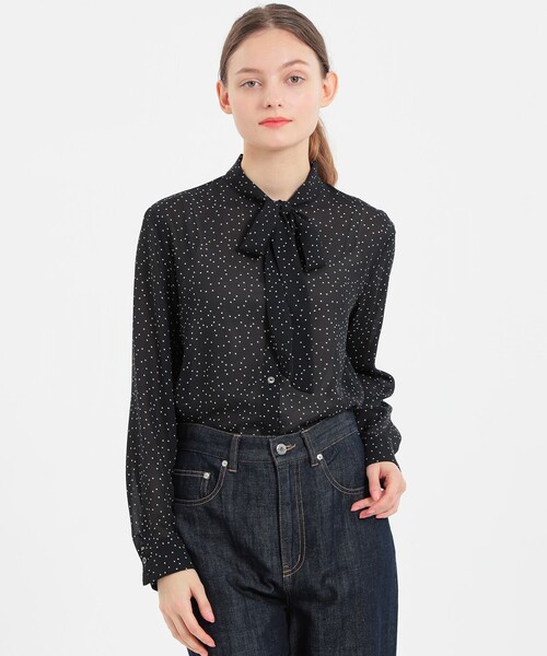 MACKINTOSH PHILOSOPHY（ﾏｯｷﾝﾄｯｼｭ ﾌｨﾛｿﾌｨｰ）の「ドットプリントボウ 
