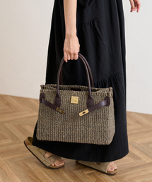 極美品 FRAMeWORK COTTO カゴバッグ　 スクエア A4収納 大容量 極美品 FRAMeWORK COTTO カゴバッグ スクエア A4収納 大容量