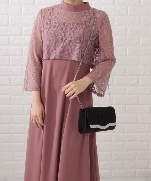 Lace Ladies(レースレディース)の「サテンプリーツパーティーバッグ(クラッチバッグ・レディース・ブラック/ベージュ/シルバー・FREE)」の21枚目の写真