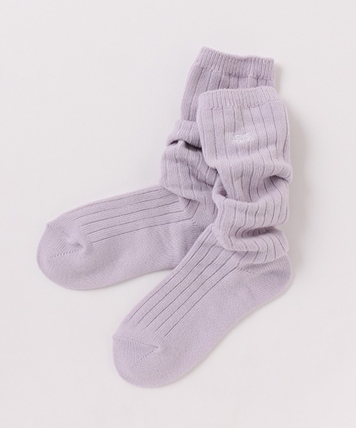 LOVETOXIC（ラブトキシック）の「カラールーズソックス（ソックス/靴下・キッズ・ラベンダー/ベージュ/ホワイト/ブラック/サックスブルー・FREE）」の5枚目の写真