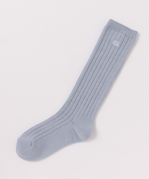 LOVETOXIC（ラブトキシック）の「カラールーズソックス（ソックス/靴下・キッズ・ラベンダー/ベージュ/ホワイト/ブラック/サックスブルー・FREE）」の6枚目の写真