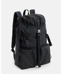 名作！廃盤モデル！オールセインツALLSAINTSレザーバックパックリュック セール】CARABINER EMBOSSED LEATHER BACKPACK | カラビナ