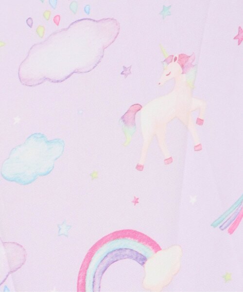 Ampersand(アンパサンド)の「ユニコーン柄 傘(長傘・キッズ・ピンク/ラベンダー・LARGE/MEDIUM/SMALL/X-SMALL)」の14枚目の写真