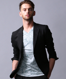 5351POUR LES HOMMES ET LES FEMMES　 | ｳｰﾙﾘﾈﾝｽﾄﾚｯﾁﾄﾛﾋﾟｰｸ2BSJK(セットアップ)