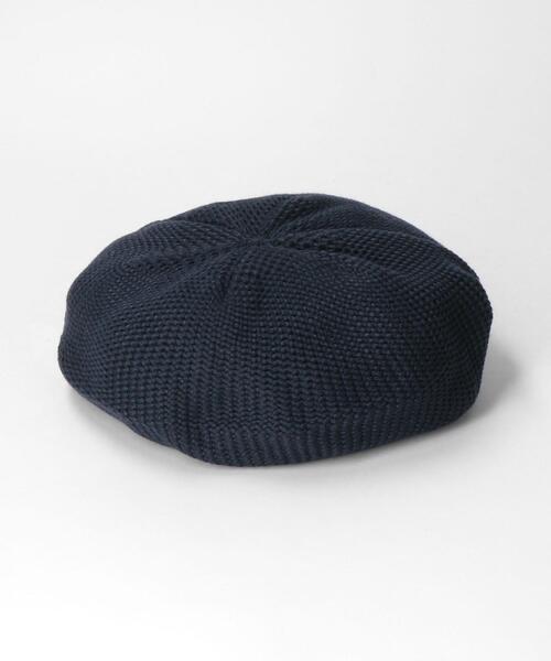 RACAL（ラカル）の「＜Racal＞ KINT BERET/ベレー（ハンチング/ベレー帽・メンズ・ブラック/ネイビー・FREE）」の3枚目の写真