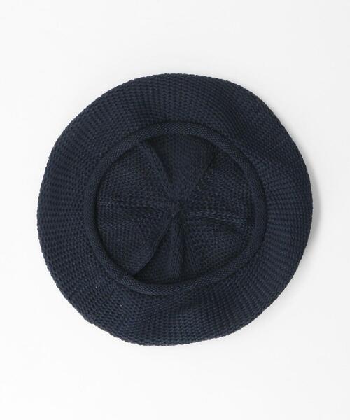 RACAL（ラカル）の「＜Racal＞ KINT BERET/ベレー（ハンチング/ベレー帽・メンズ・ブラック/ネイビー・FREE）」の6枚目の写真