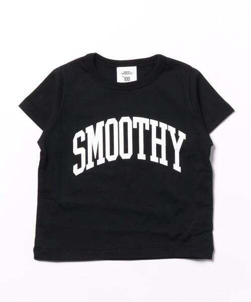 Smoothy（スムージー）の「Smoothy Arch Logo Tee / スムージー アーチロゴTシャツ（Tシャツ/カットソー・キッズ・ブラック/ピンク/ホワイト/ヘザーグレー・120/150/130/110/100/160/140）」の13枚目の写真