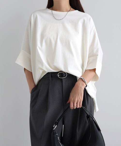 tシャツ 30/-天竺　ドルマンＴ レディース メンズ 楽天市場】【夏新作】接触冷感Tシャツ / 公式 CUBE SUGAR 21