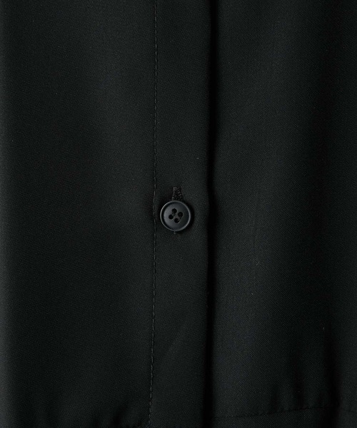 ear PAPILLONNER（イアパピヨネ）の「【SUM1 STYLE（スミスタイル）】半袖プリーツワンピース（ワンピース・レディース・グリーン/ブラック・FREE）」の16枚目の写真