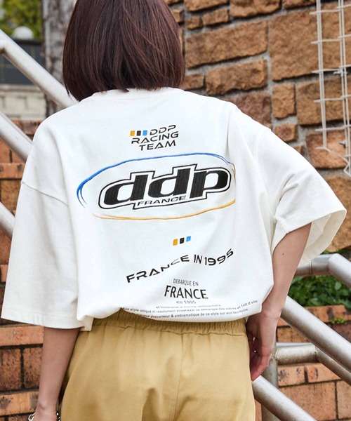 DDP/ディーディーピー 別注 サークルロゴ刺繍 ヘビーウェイト ビッグ