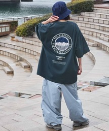 ddp（ディーディーピー）の「ddp/ディーディーピー 別注 サークルロゴ刺繍 ヘビーウェイト ビッグシルエット半袖Tシャツ（Tシャツ/カットソー）」